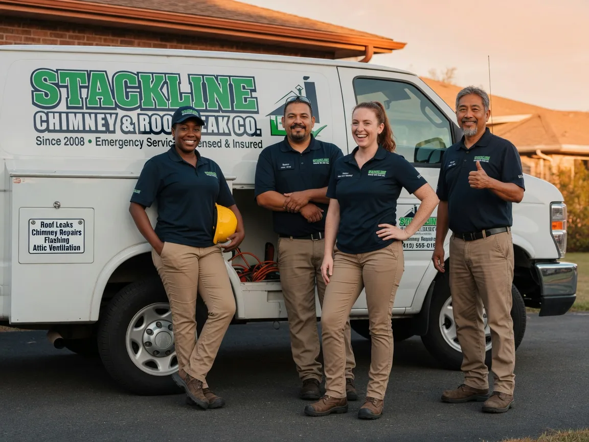 Chimney flashing repair company in Bethel, MN
